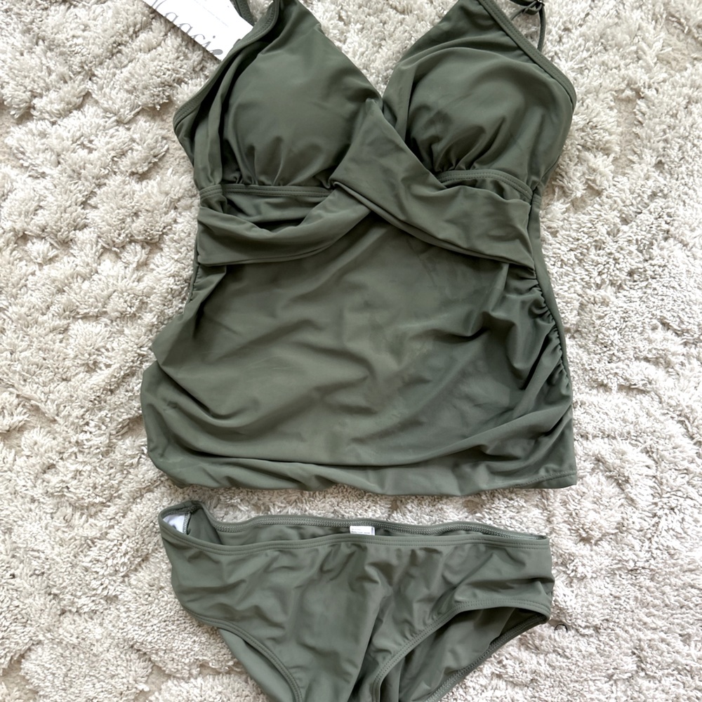 NWT Maacie Swimsuits for Women Maternity 2 Piece Medium